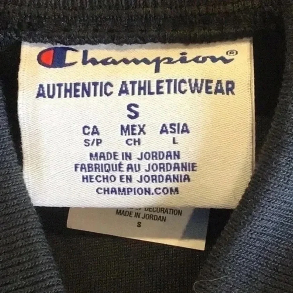 Champion | Heritage Black Full Zip Jacket Small Unisex Fleece - Picture 9 of 9